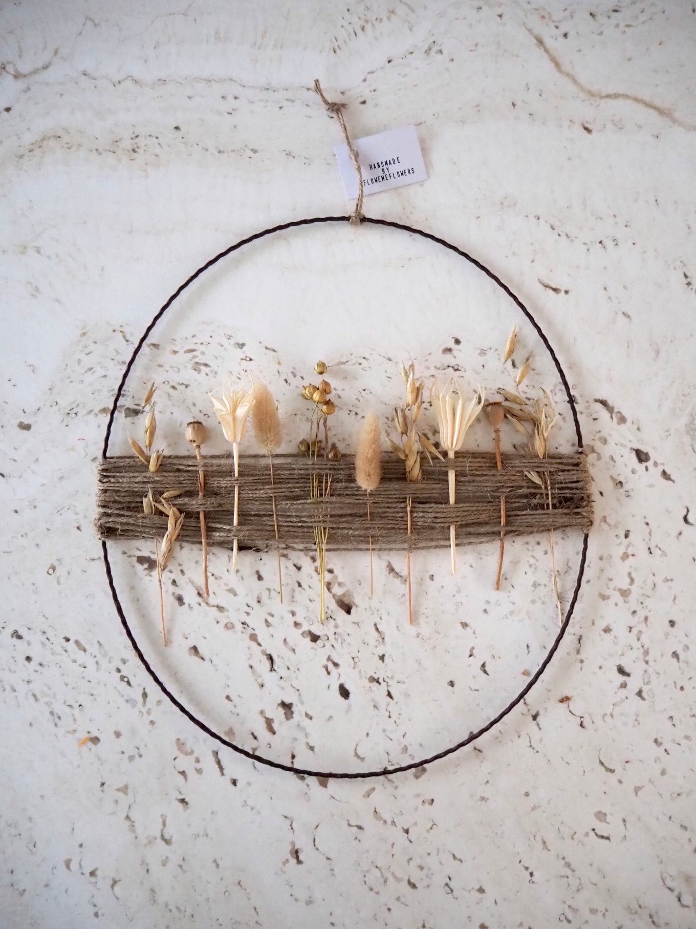 Dried Flower Wreath | Natural