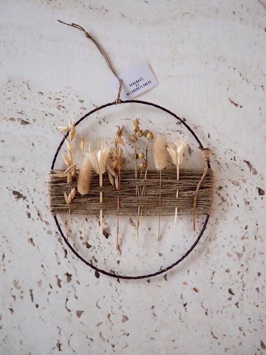 Dried Flower Wreath | Natural