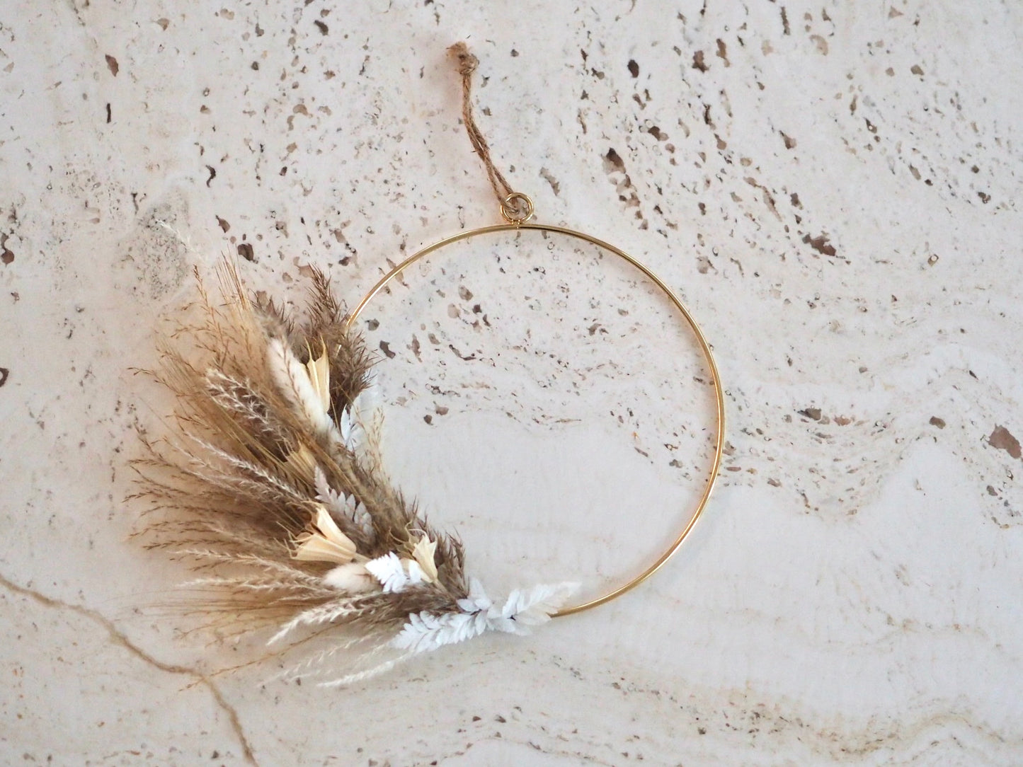 DIY kuivakukkakranssi
