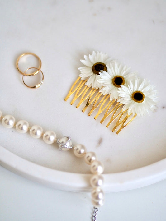 Dried Flower Hair Clip