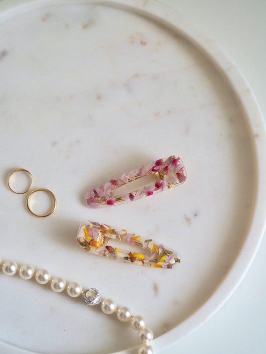 Dried Flower Hair Clip