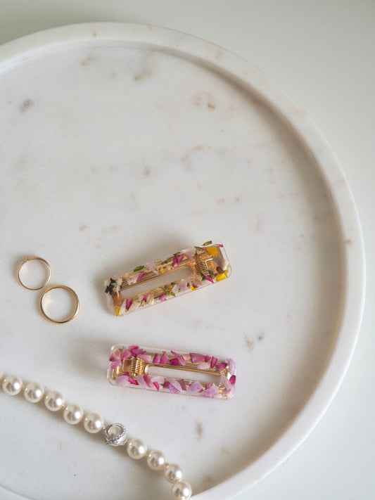 Dried Flower Hair Clip